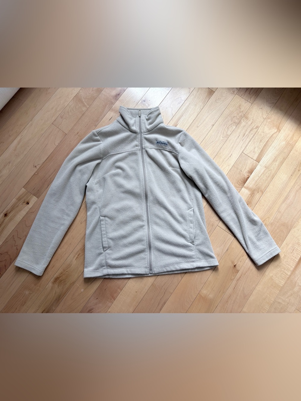 Columbia Kids Light Cream Full-Zip Fleece Jacket
